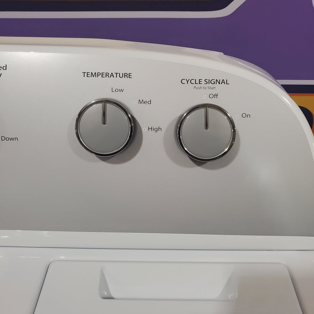 Pictures of HE Whirlpool 3.5 cu. ft. Top Load Washing Machine with Deep Water Wash WTW4816FW and 7 cu. ft. Electric Dryer with AutoDry WED4815EW- Scratch & Dent - Minor - Neu Appliance Outlet - Discount Appliance Outlet in Austin, Tx