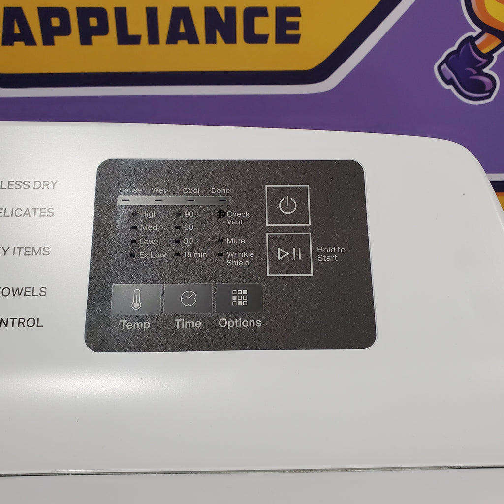 Pictures of Whirlpool 7.0 cu. ft. Gas Dryer with Adaptive Dry and Wrinkle Shield™ Option 6SD101 - WGD4307SW - Open Box - Neu Appliance Outlet - Discount Appliance Outlet in Austin, Tx