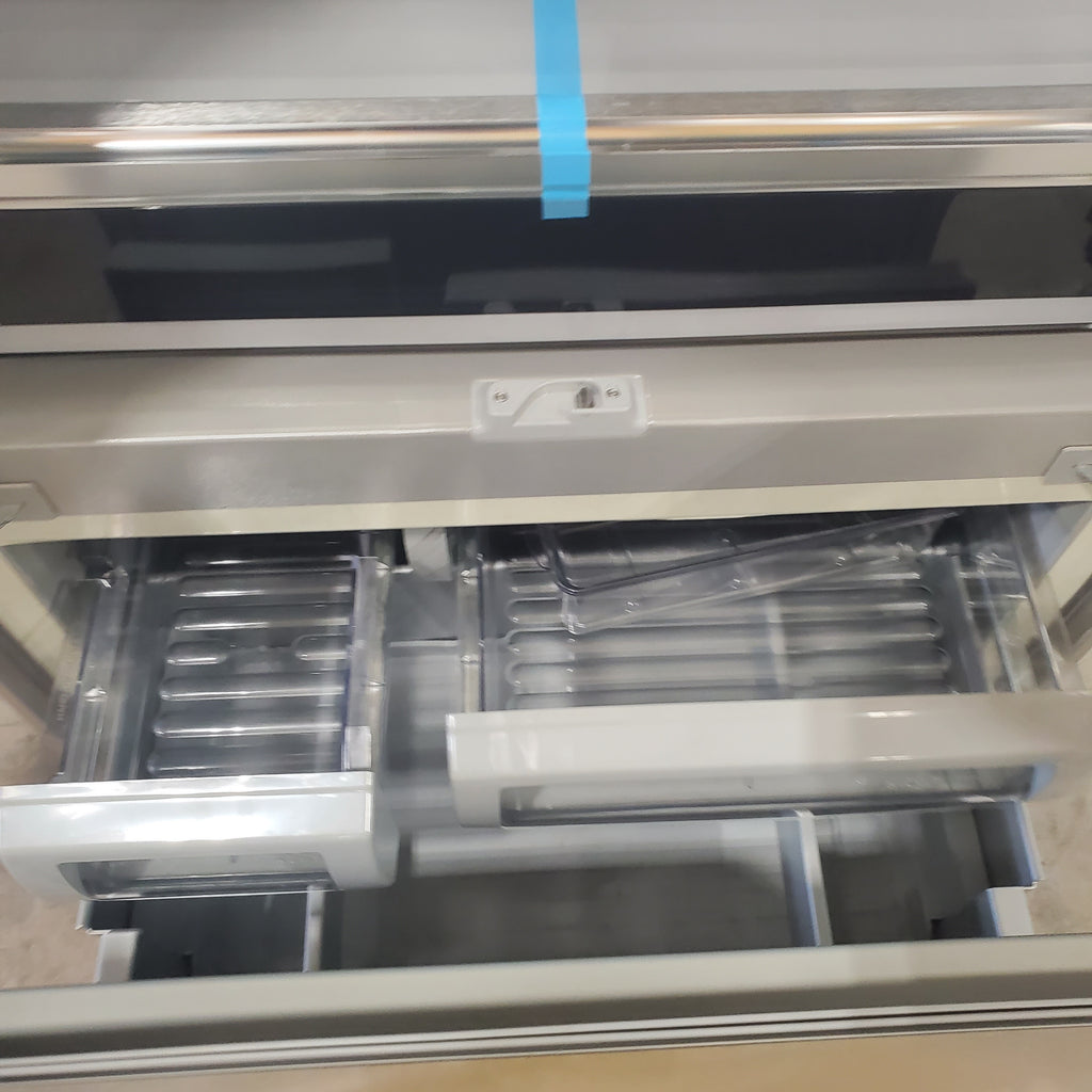 Pictures of KitchenAid 36 Inch French Door Refrigerator with 20.8 cu. ft. Capacity, 4 Spill-Proof Glass Shelves, Automatic Ice Maker-KBFN506ESS-Certified Refurbished - Neu Appliance Outlet - Discount Appliance Outlet in Austin, Tx