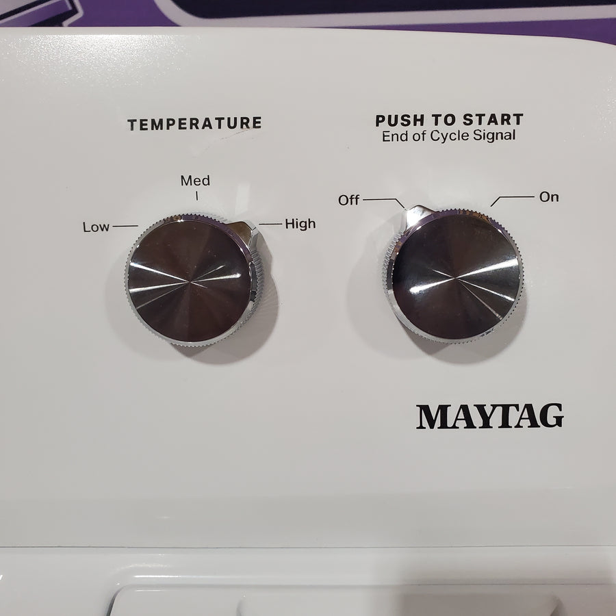 Maytag Top Load Style Electric Wrinkle Prevent 7.0 cu. ft. Dryer with Auto Dry 22137SD382 - MED4005SW - Scratch & Dent (Minor)