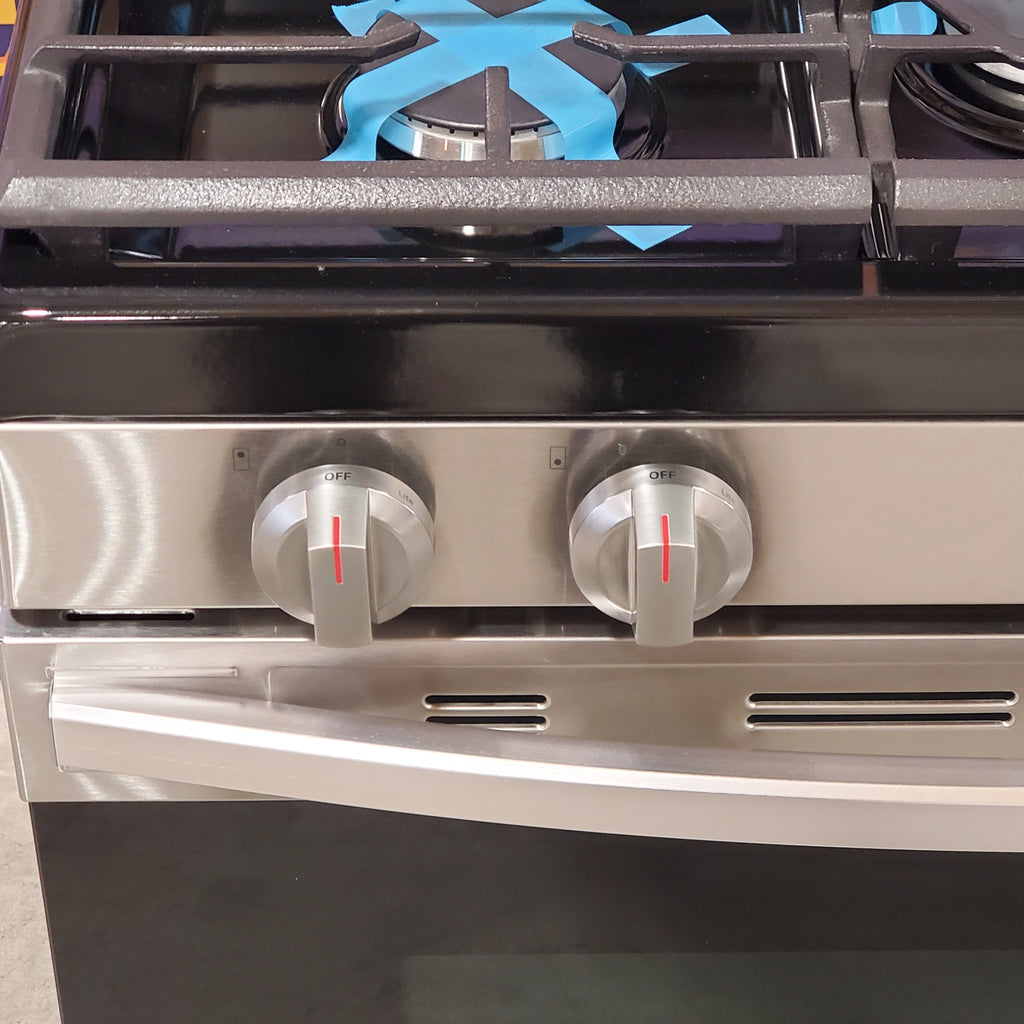 Pictures of Samsung Smart Freestanding Gas 6.0 Cu. Ft. Range with No Preheat Are Fry and Convection in Stainless Steel NX60A6511SS - Open Box - Neu Appliance Outlet - Discount Appliance Outlet in Austin, Tx