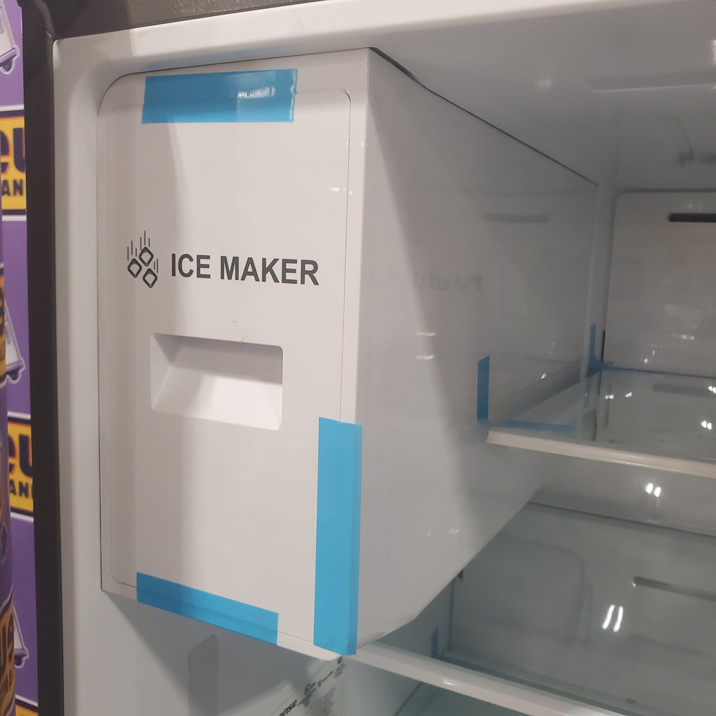 Pictures of Hisense Stainless Steel PureFlat 25.6-cu ft 4-Door Smart French Door ENERGY STAR Refrigerator with Ice Maker, Water and Ice Dispenser HRM260N6TSE - Scratch & Dent (Minor) - Neu Appliance Outlet - Discount Appliance Outlet in Austin, Tx