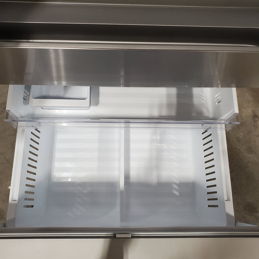 LG 29 cu. ft. Smart Standard-Depth MAX™ 4-Door French Door Refrigerator with Full-Convert Drawer™ in Print Proof Stainless Steel 22134SD232 - LF29H8330S - Scratch & Dent (Moderate)