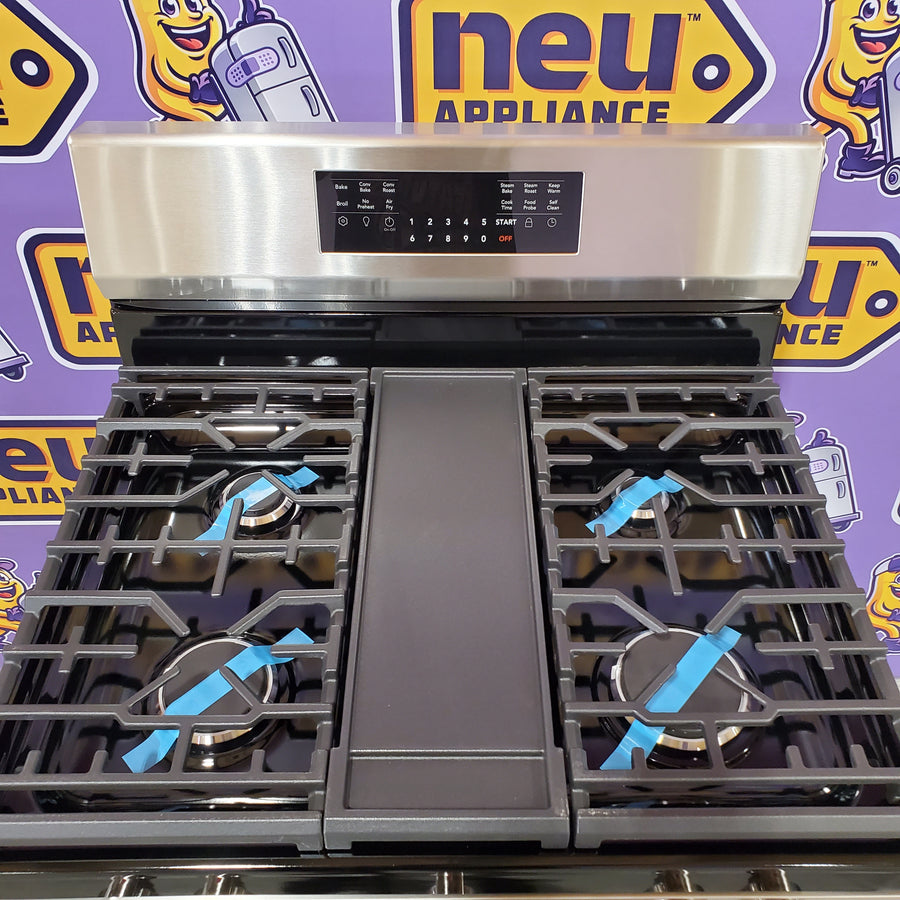 Frigidaire Gallery 6 cu. ft. 5 Burner Slide-In Gas Range with Total Convection and Air Fry, Smudge Proof Stainless Steel 20531SD491 - GCRG3060BF - Scratch & Dent (Minor)
