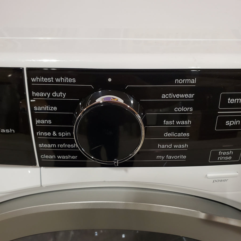Pictures of 24" Wide Electrolux Compact Front Load 2.4 cu ft Washer with LuxCare Wash System and Steam Refresh Cycle - 3SD373 - ELFW4222AW - Scratch & Dent (Minor) - Neu Appliance Outlet - Discount Appliance Outlet in Austin, Tx