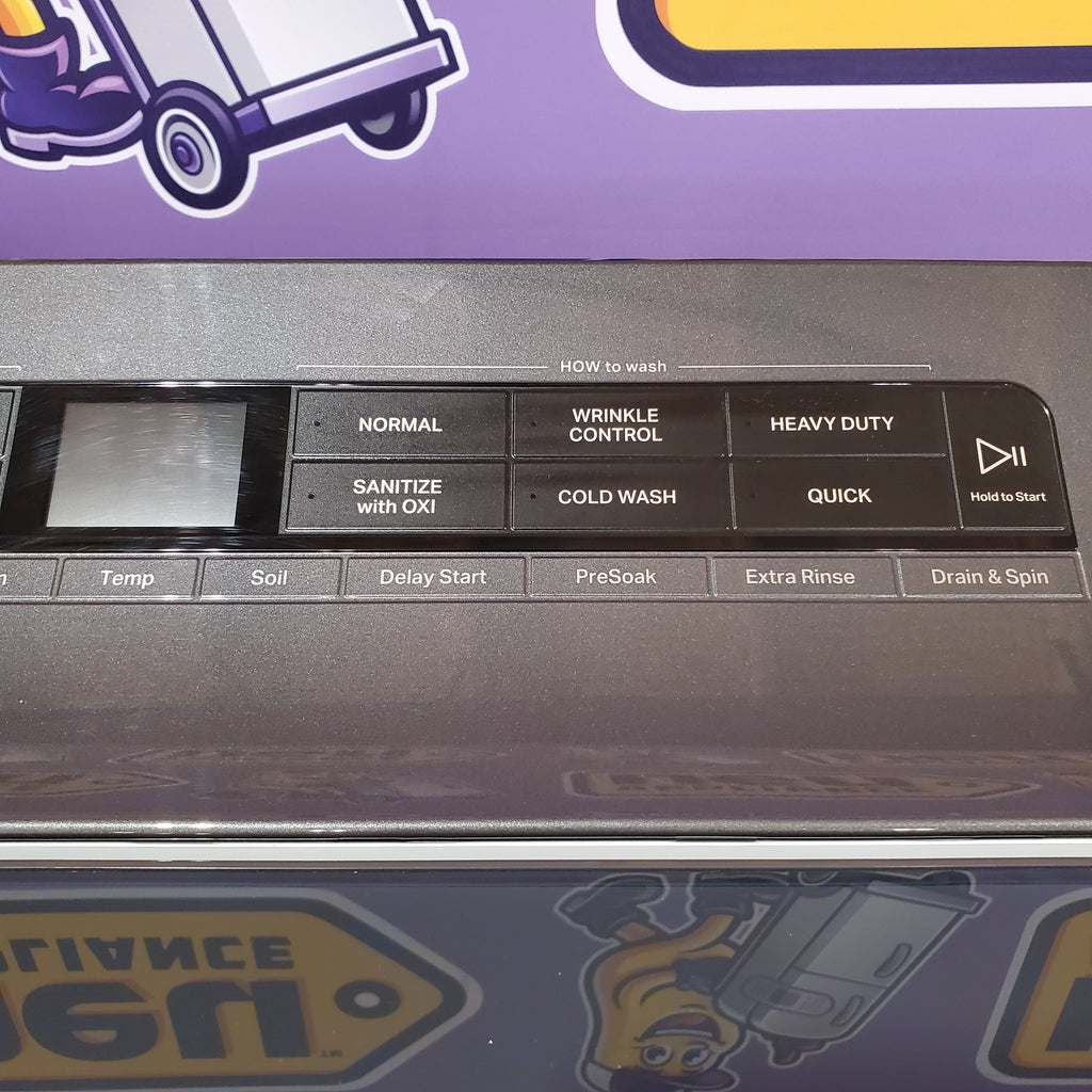 Pictures of Whirlpool High Efficiency Agitator Large 4.7-cu ft Top-Load Washer In White 30132SD96 - WTW5105HW - Scratch & Dent (Minor) - Neu Appliance Outlet - Discount Appliance Outlet in Austin, Tx