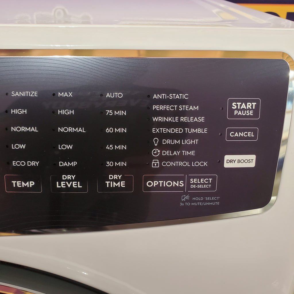 Pictures of Electrolux 8.0 Cu. Ft. Stackable Gas Dryer with Steam and LuxCare Dry System in White 31134SD187 - ELFG7537AW - Scratch & Dent (Minor) - Neu Appliance Outlet - Discount Appliance Outlet in Austin, Tx