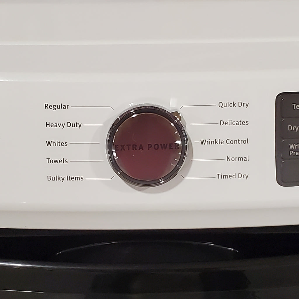 Pictures of Maytag 4.5 cu. ft. Front Load Washer with Extra Power and 12-Hr Fresh Spin™ Option MHW5630HW - Scratch & Dent (Minor) and Maytag Front Load 7.3 Cu. Ft. Electric Dryer with Extra Power and Quick Dry Cycle MED5630HW - Scratch & Dent (Minor) - Neu Appliance Outlet - Discount Appliance Outlet in Austin, Tx