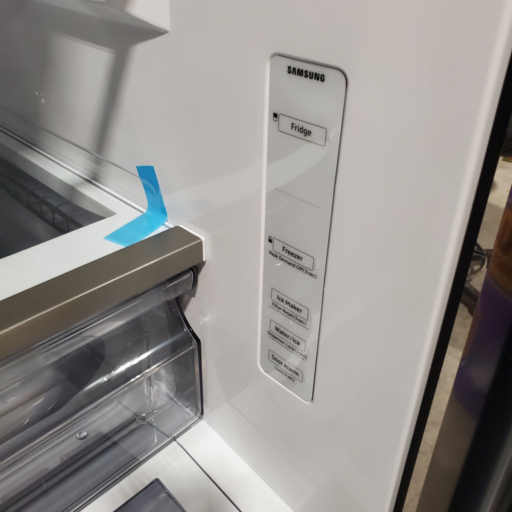 Pictures of Samsung 3-Door French Door in Matte Black Steel 4SD410 - RF32CG5400MTAA - Scratch & Dent (Minor) - Neu Appliance Outlet - Discount Appliance Outlet in Austin, Tx