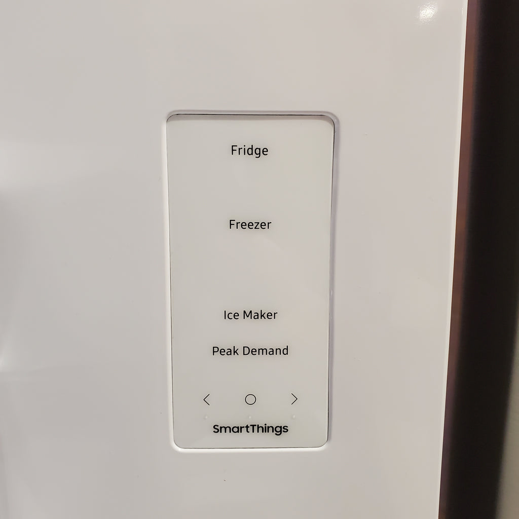 Pictures of Samsung 18 cu. ft. 33" Wide 3-Door Smart Counter Depth Stainless Steel French Door Refrigerator 22132SD132 - RF18A5101SR - Scratch & Dent (Moderate) - Neu Appliance Outlet - Discount Appliance Outlet in Austin, Tx