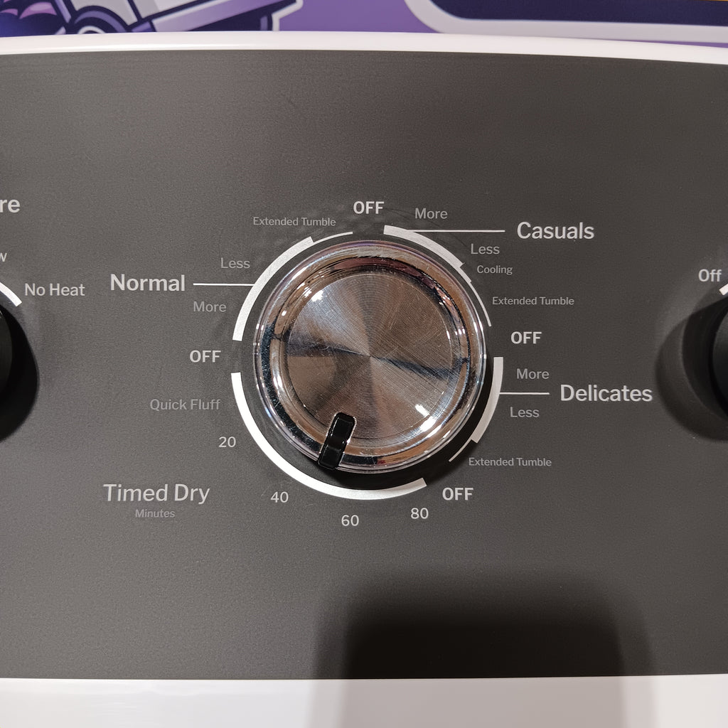 GE® 7.2 cu. ft. Capacity Gas Dryer with Up To 120 ft. Venting and Extended Tumble 31133SD145 - GTD48GASWWB - Scratch & Dent (Minor)