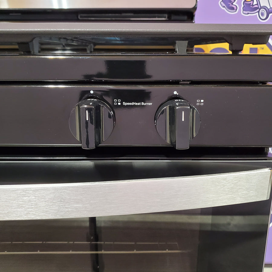 Whirlpool 5.1 Cu. Ft. Freestanding Gas Range with Broiler Drawer and Two Speed Heat Burners in Stainless Steel 22131SD72 - WFG320M0MS - Scratch & Dent (Minor)