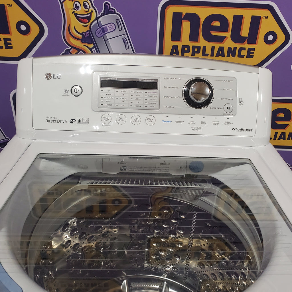 Pictures of LG 4.9 cu.ft. MEGA Capacity High Efficiency Top Load Washer 1CR5052 - WT5270CW - Certified Refurbished - Neu Appliance Outlet - Discount Appliance Outlet in Austin, Tx