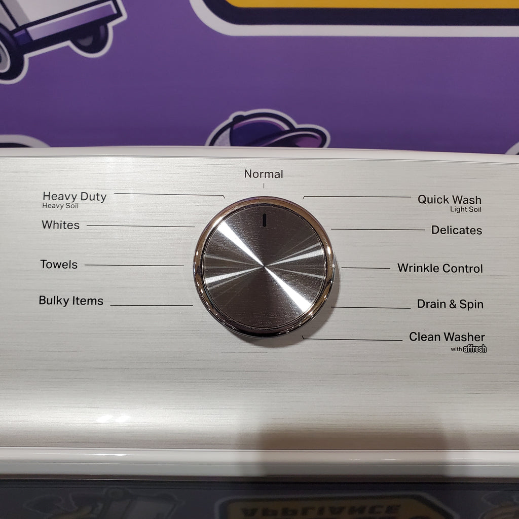 Pictures of Maytag Top Load 4.8 cu ft Washer with Deep Fill and Slow-Close Glass Lid MVW6200KW - Scratch & Dent (Minor) and Maytag 7.0 cu. ft Top Load Gas Dryer with Moisture Sensing 16167 - MGD6200KW - Scratch and Dent (Minor) - Neu Appliance Outlet - Discount Appliance Outlet in Austin, Tx