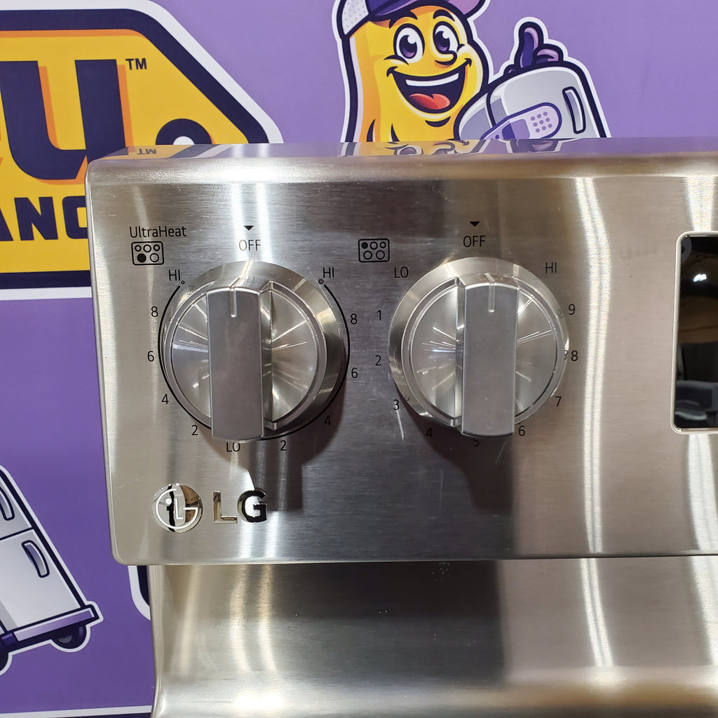 Pictures of LG 6.3 cu. ft. Smart Wi-Fi Enabled Fan Convection Electric Range with Air Fry & EasyClean® 17SD85 - LREL6323S - Scratch & Dent (Minor) - Neu Appliance Outlet - Discount Appliance Outlet in Austin, Tx