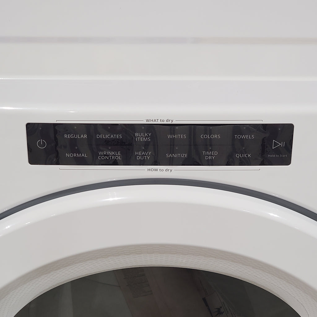 Pictures of Whirlpool 7.4 cu. ft. ENERGY STAR Front Load Electric Dryer with Long Vent WED560LHW - Scratch & Dent (Minor) - Neu Appliance Outlet - Discount Appliance Outlet in Austin, Tx