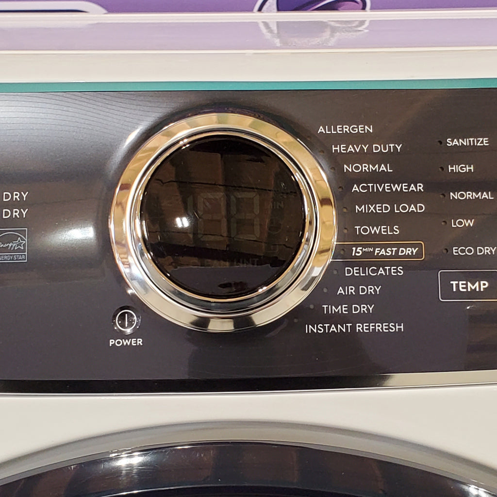Pictures of Electrolux 4.5 Cu. Ft. Front Load Perfect Steam™ Washer with LuxCare® Plus Wash ELFW7626BW - Scratch & Dent (Minor) and Electrolux 8.0 Cu. Ft. Front Load Perfect Steam™ Gas Dryer with LuxCare® Dry ELFG7626BW - Scratch & Dent (Minor) - Neu Appliance Outlet - Discount Appliance Outlet in Austin, Tx