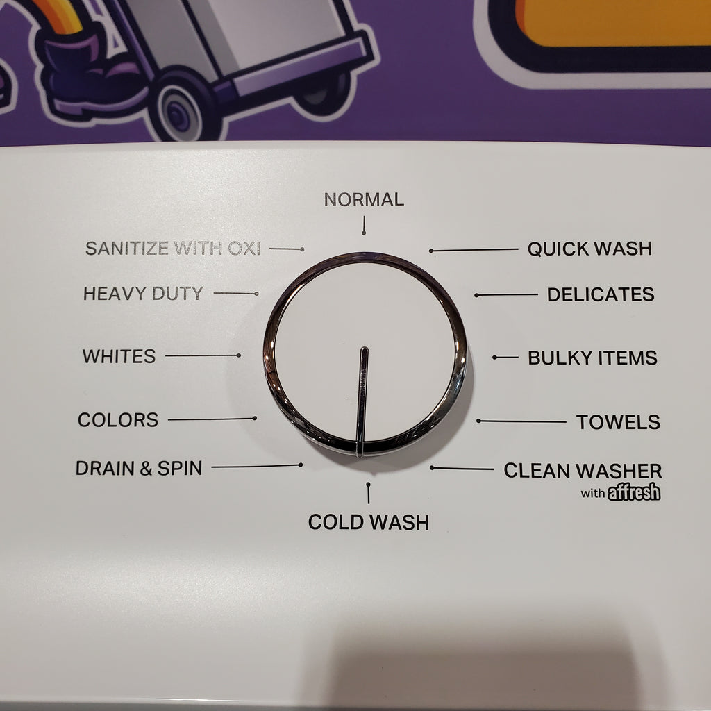 Whirlpool® 4.2-4.3 Cu. Ft. Top Load Washer with 2-in-1 Removable Agitator and Soft Close Glass Lid 22221434 - WTW4307SW - Scratch & Dent (Minor)