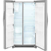 Frigidaire 22 Cu. Ft. Counter-Depth Side-by-Side Refrigerator FRSC2333AS - Scratch & Dent (Minor)