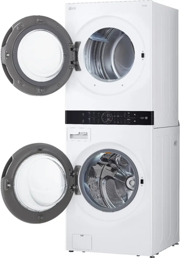 Pictures of LG Single Unit Front Load LG WashTower™ with Center Control™ 4.5 cu. ft. Washer and 7.4 cu. ft. Electric Dryer - 3SD493 - WKEX200HWA - Open Box - Neu Appliance Outlet - Discount Appliance Outlet in Austin, Tx