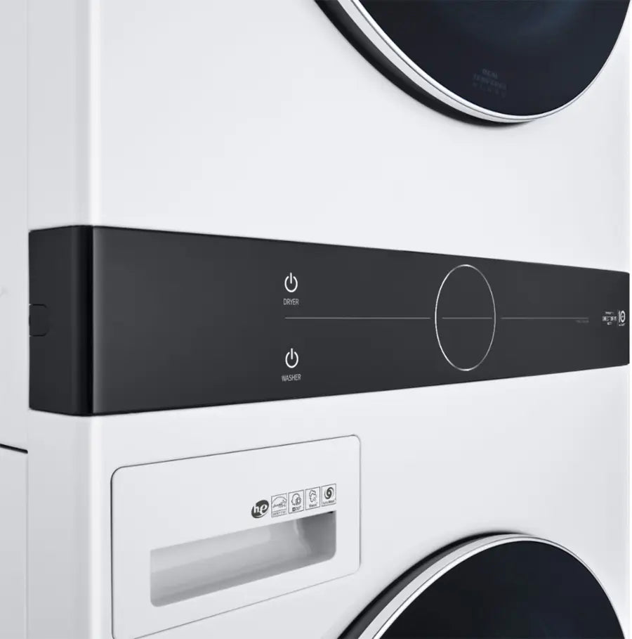 Pictures of LG Single Unit Front Load LG WashTower™ with Center Control™ 4.5 cu. ft. Washer and 7.4 cu. ft. Electric Dryer - 3SD493 - WKEX200HWA - Open Box - Neu Appliance Outlet - Discount Appliance Outlet in Austin, Tx