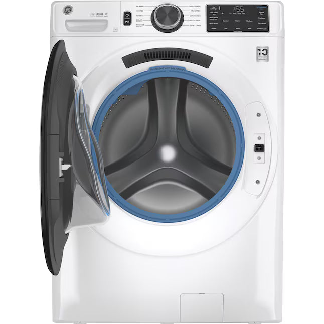 GE ENERGY STAR 4.8 cu. ft. Capacity Smart Front Load Washer with UltraFresh Vent System with OdorBlock 05CR75 - GFW550SSNWW - Scratch & Dent (Minor)
