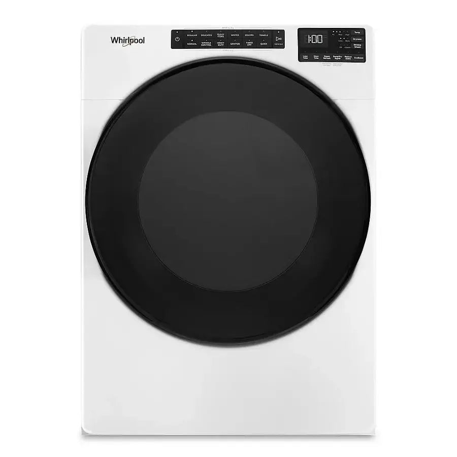 Whirlpool 7.4 cu. ft. Vented Gas Dryer in White WGD6605MW - Scratch & Dent (Minor)