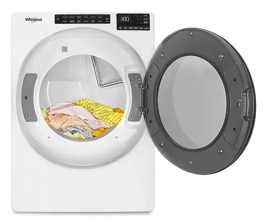 Whirlpool 7.4 cu. ft. Vented Gas Dryer in White WGD6605MW - Scratch & Dent (Minor)