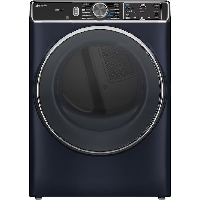 GE Profile Smart Front Load Electric 7.8 Cu. Ft. Capacity Dryer with Steam and Sanitize Cycle PFD87ESPVRS - Open Box