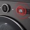 Pictures of LG Ventless Washer/Dryer Combo LG WashCombo™ All-in-One 5.0 cu. ft. Mega Capacity with Inverter HeatPump™ Technology and Direct Drive Motor 3SD629 - WM6998HBA - Open Box - Neu Appliance Outlet - Discount Appliance Outlet in Austin, Tx