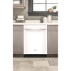 Whirlpool 44 dBA ADA Compliant Dishwasher Flush with Cabinets with 3rd Rack 18SD040 - WDT550SAPW - Scratch & Dent (Minor)