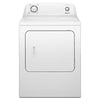 Amana 6.5 Cu. Ft. Electric Dryer with Wrinkle Shield Option and Automatic Dryness Control in White 3SD637 - NED4655EW - Scratch and Dent (Minor)