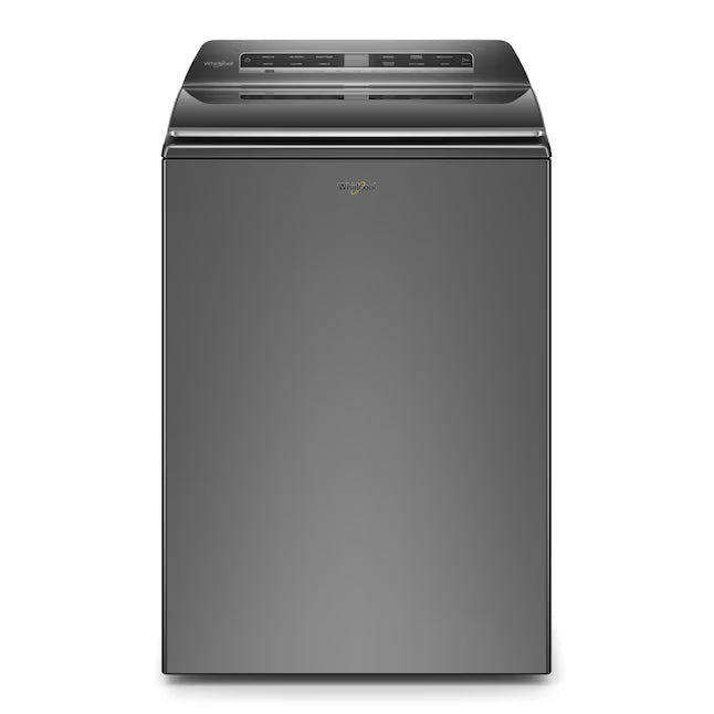 Whirlpool Chrome Shadow 5.2 - 5.3 cu. ft. ENERGY STAR Top Load Washer with 2 in 1 Removable Agitator and Load & Go™ Dispenser 22521691 - WTW8127LC - Open Box