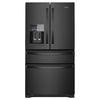 Whirlpool 25 cu. ft. French Door Bottom Mount Refrigerator in Black 19SD007 - WRMF3636RB - Scratch & Dent (Minor)