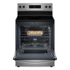 Pictures of Whirlpool Fingerprint Resistant Stainless Steel Electric Range with Steam Clean and No Preheat Mode 3SD628 - WFES3330RZ - Open Box - Neu Appliance Outlet - Discount Appliance Outlet in Austin, Tx