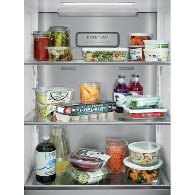 Frigidaire Professional 19 Cu. Ft. Single-Door Refrigerator in Stainless Steel FPRU19F8WF - Scratch & Dent (Minor) and Frigidaire Professional 19 Cu. Ft. Single-Door Freezer FPFU19F8WF - Scratch & Dent (Moderate)
