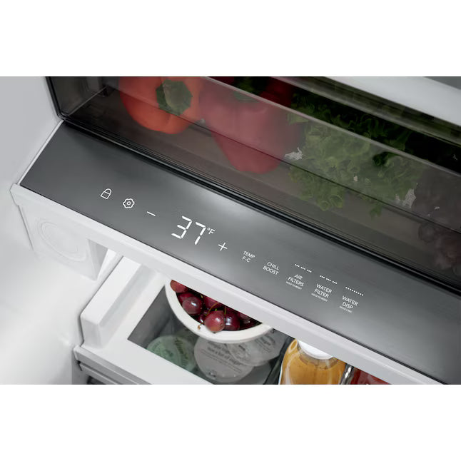 Frigidaire Professional 19 Cu. Ft. Single-Door Refrigerator in Stainless Steel FPRU19F8WF - Scratch & Dent (Minor) and Frigidaire Professional 19 Cu. Ft. Single-Door Freezer FPFU19F8WF - Scratch & Dent (Moderate)