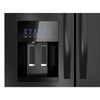 Whirlpool 25 cu. ft. French Door Bottom Mount Refrigerator in Black 19SD007 - WRMF3636RB - Scratch & Dent (Minor)