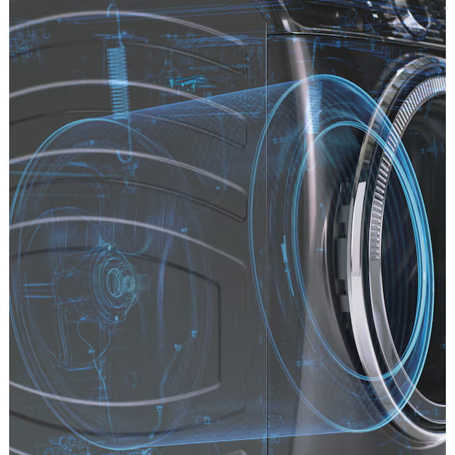 GE ENERGY STAR 4.8 cu. ft. Capacity Smart Front Load Washer with UltraFresh Vent System with OdorBlock 05CR75 - GFW550SSNWW - Scratch & Dent (Minor)