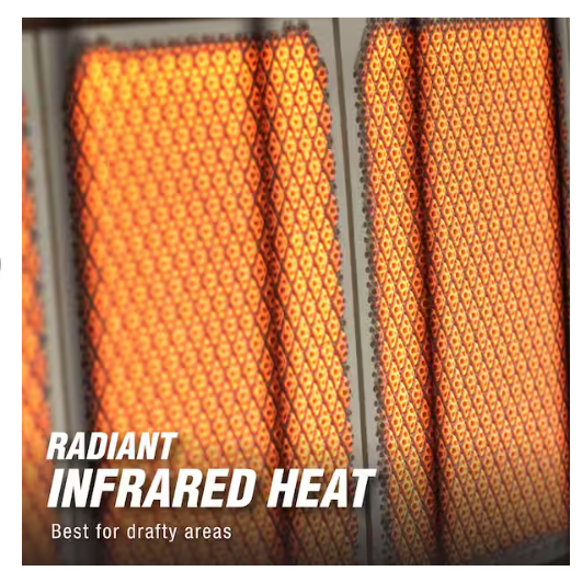 Pictures of Mr. Heater 30,000 BTU Vent Free Radiant Natural Gas or Propane Dual Fuel Space Heater S189 - MHVFDF30RTT - Open Box - Neu Appliance Outlet - Discount Appliance Outlet in Austin, Tx