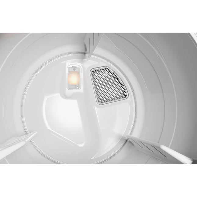 Whirlpool Top Load 4.7 Cu. Ft. Washer with 2-in-1 Removable Agitator in White WTW5057LW - Open Box and Whirlpool 7.4 cu. ft. White Electric Dryer with Steam and Advanced Moisture Sensing Technology, ENERGY STAR 16263 - WED8127LW - Scratch & Dent (Minor)