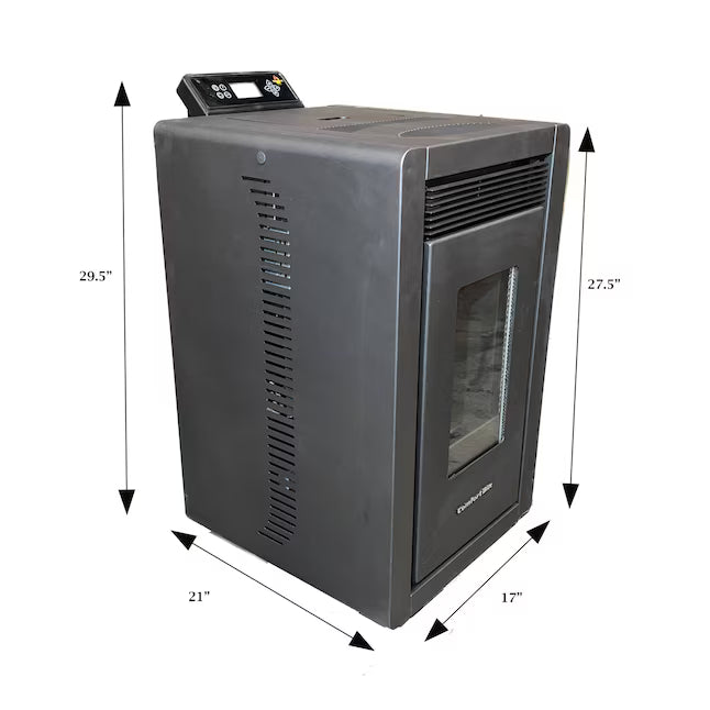 ComfortBilt 1100-sq ft Pellet stove with 25-lb Hopper HP40-Alpine - New in Box