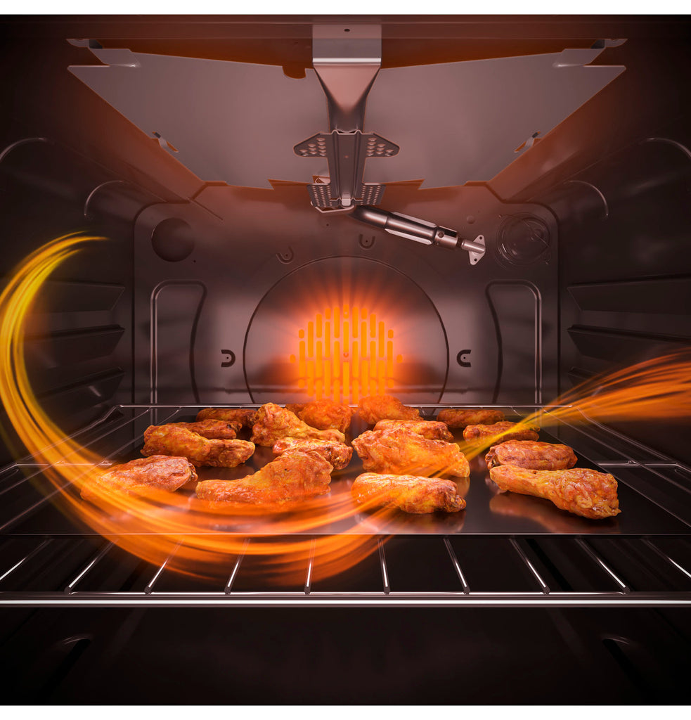 Pictures of GE® 30" Slide-In Front-Control Convection Gas Range with Built-in WiFi, Edge-to-Edge Cooktop, and No Preheat Air Fry JGS760SPSS - Scratch & Dent (Minor) - Neu Appliance Outlet - Discount Appliance Outlet in Austin, Tx