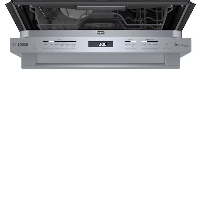 Bosch 800 Series 24-in Top Control Built-in Dishwasher With Third Rack, PowerControl and CrystalDry, 42-Decibel in Stainless Steel SHX78CM5N - Scratch & Dent (Minor)