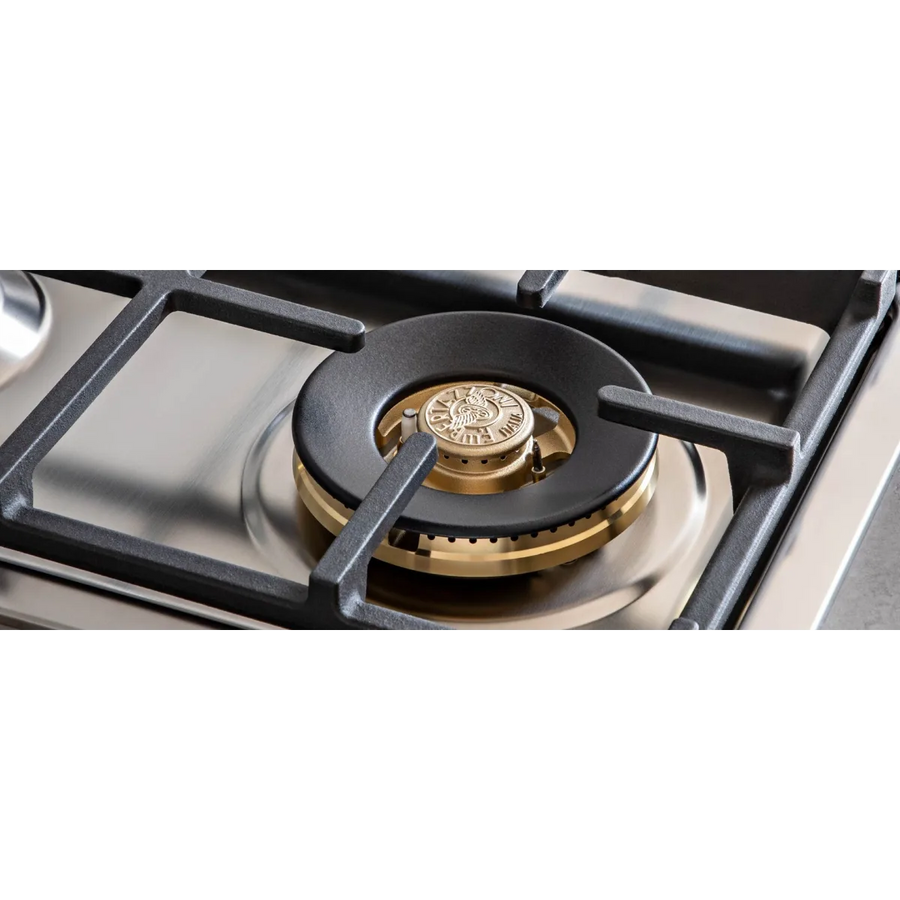Bertazzoni 48 Inch Freestanding Gas Range with 7.1 cu. ft., 6 Sealed Burners, Griddle, and Convection MAST486GGASNEE - Scratch & Dent (Moderate)