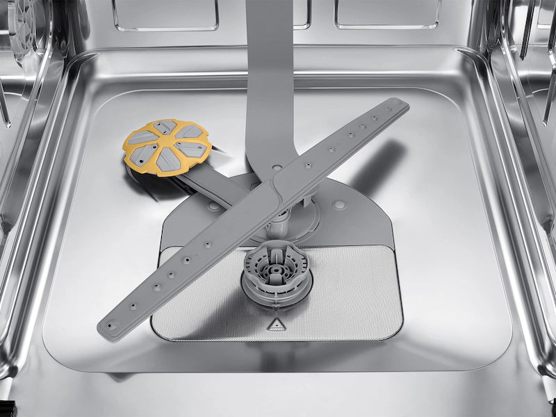 Pictures of Samsung Bespoke 24-in Top Control Built-in Dishwasher (White Glass) With Third Rack, AutoRelease Door, 46-Decibel 25SD085 - DW80CB545012 - Scratch & Dent (Minor) - Neu Appliance Outlet - Discount Appliance Outlet in Austin, Tx