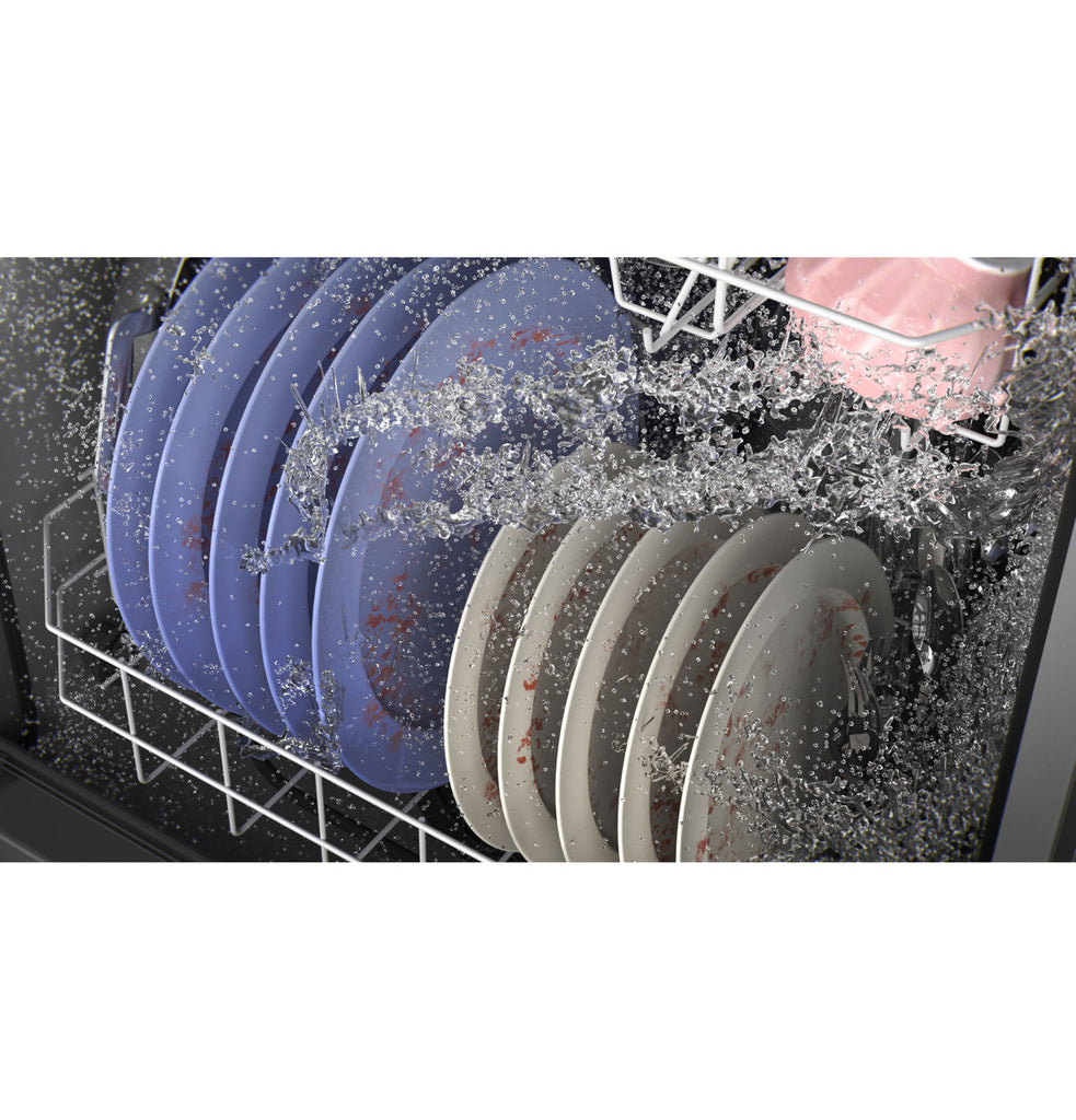 Pictures of GE Top Control Built-In Plastic Tub Dishwasher with Sanitize Cycle and 52 dBA in Stainless Steel 25137SD719 - GDT550PYRFS - Scratch & Dent (Major) - Neu Appliance Outlet - Discount Appliance Outlet in Austin, Tx