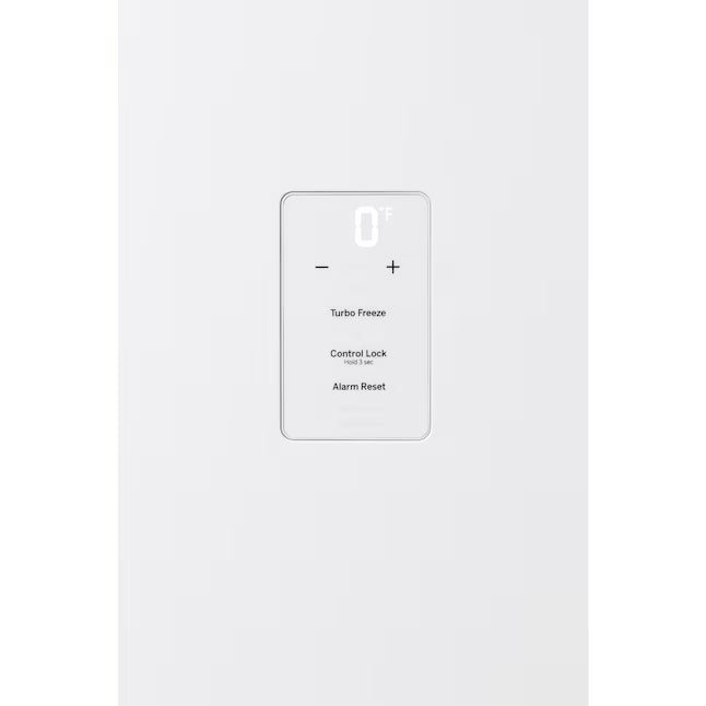 GE Garage Ready 21.3 cu. ft. Frost Free Defrost Upright Freezer in White 30133SD115 - FUF21DLRWW - Scratch & Dent (Minor)