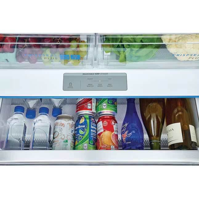Frigidaire Gallery 23 Cu. Ft. Counter-Depth French Door Refrigerator 22131SD100 - GRFG2353AF - Scratch & Dent (Moderate)