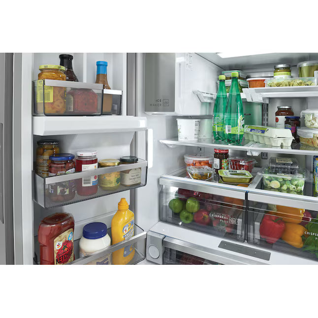 Frigidaire Counter-Depth Professional ENERGY STAR 22.6 Cu. Ft. French Door with CrispSeal® Plus Crispers with Auto Humidity 20534SD714 - PRFC2383AF - Scratch & Dent (Major)